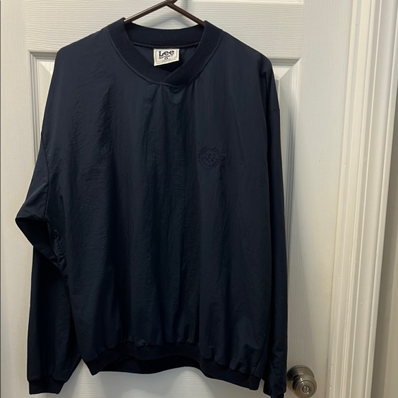 Vintage Olympics Lee windbreaker size large navy - Picture 1 of 9